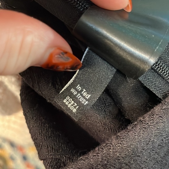 Ted Baker London Tulio Pants Embossed Faux Snakeskin Tuxedo Stripe Ted 3 US 8-10 - Picture 10 of 14